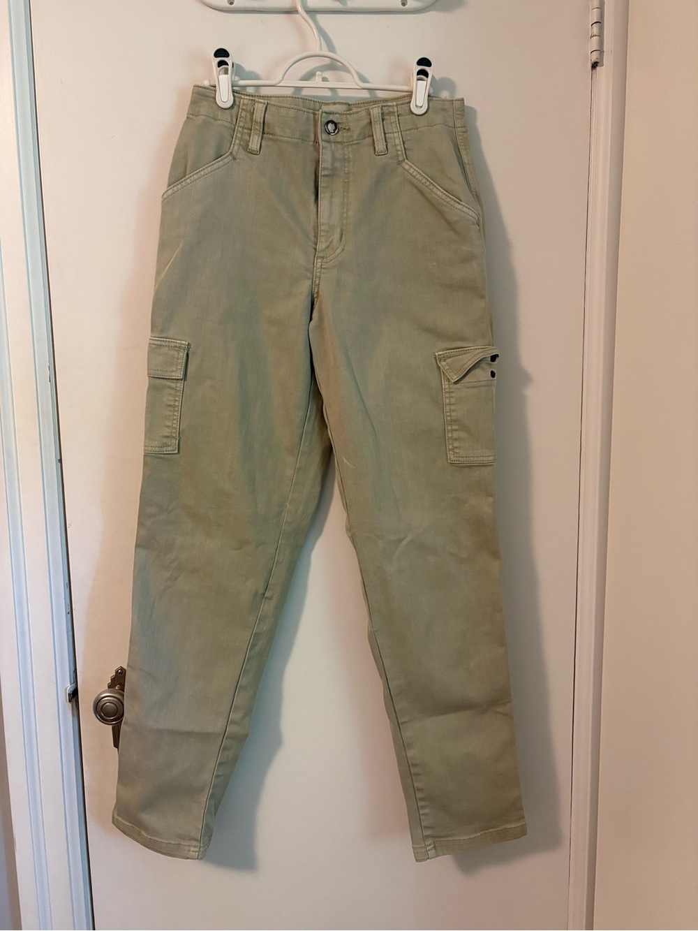 Universal Thread Straight Leg Jeans in Olive Tan